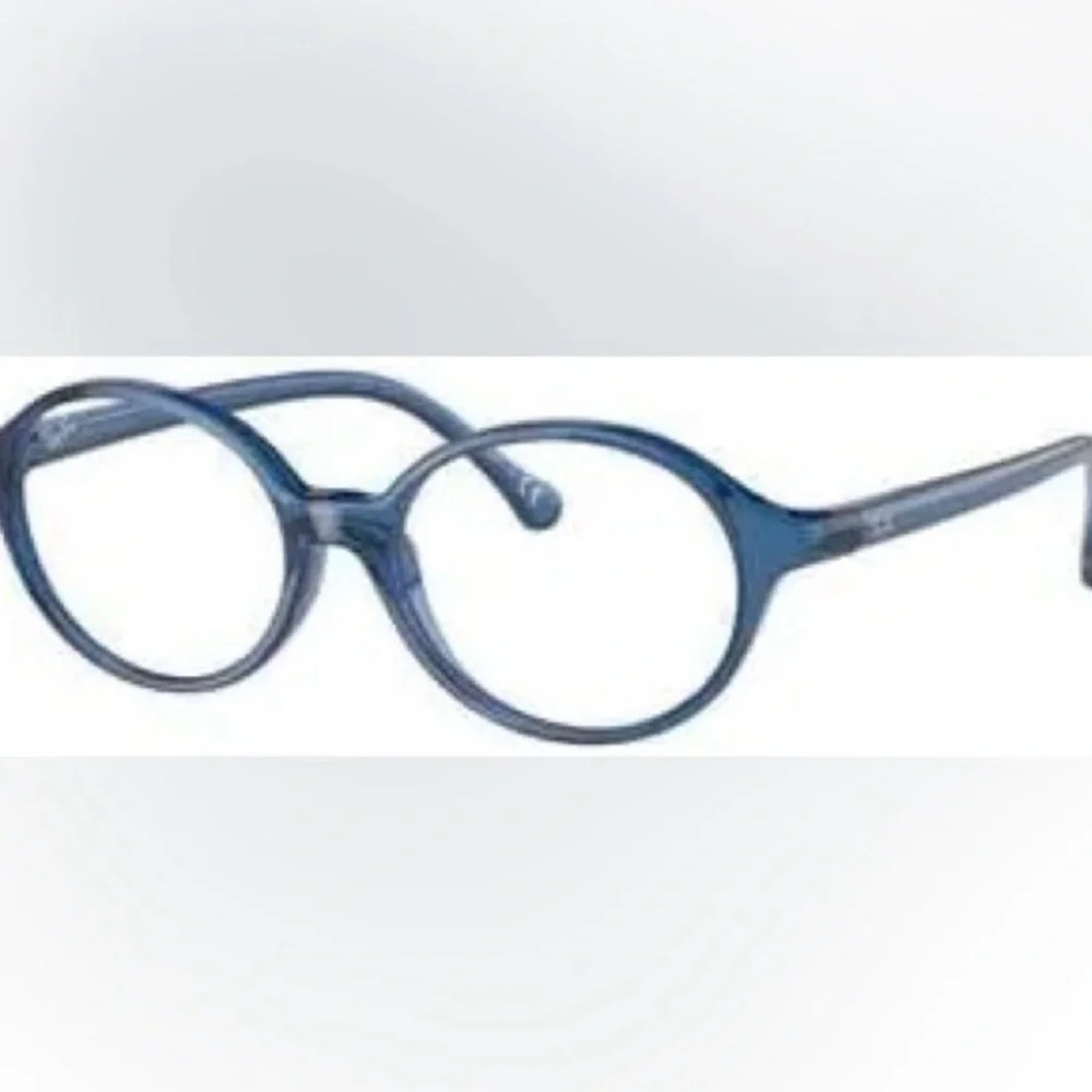 Ray-Ban Frame Kids Prescription Blue Round Glasses NWT